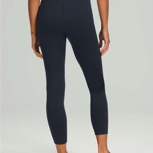 Lululemon instill high rise true navy Leggings- size 2